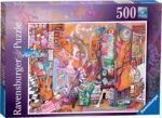 ravensburger student days 500 piece puzzle ages image