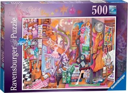 ravensburger student days 500 piece puzzle ages image