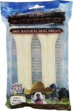loving pets 6 inch pressed buffalo bully bone 2 pack image