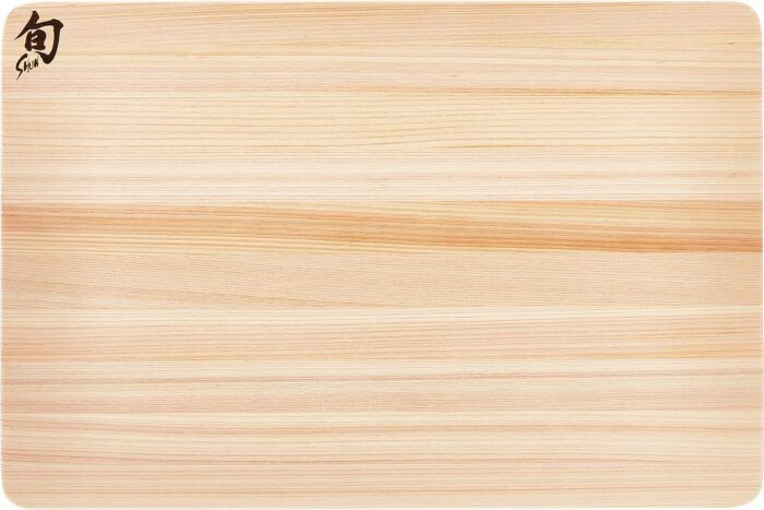 shun hinoki cutting board japanese wood image