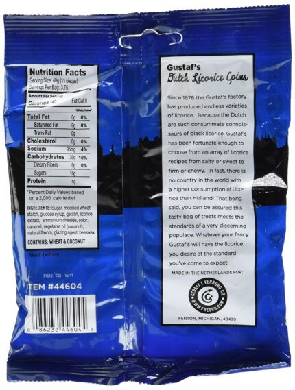 gustafs dutch licorice coins image