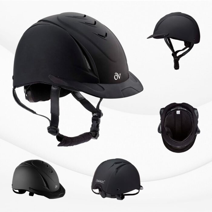 ovation deluxe helmet s/m black image