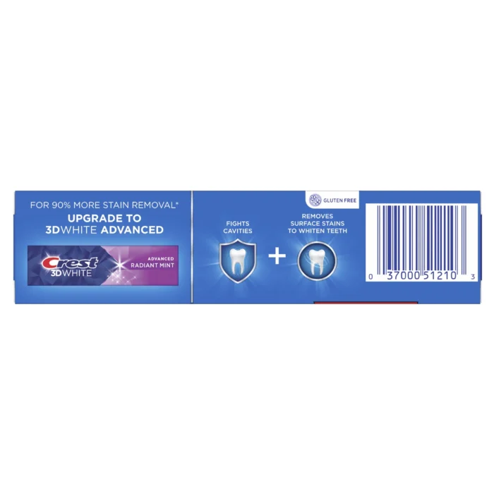 crest fluoride anticavity toothpaste whitening pack image