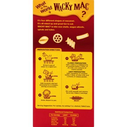 wacky mac & cheese dinner pack image