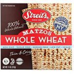 streit's whole wheat matzo pack image
