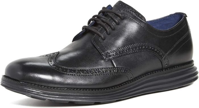 cole haan grand shortwing oxford black 10m image