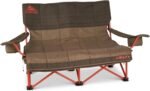 kelty low loveseat nest 2 person chair with blankets beluga image