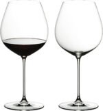 riedel veritas old world pinot noir wine glasses image