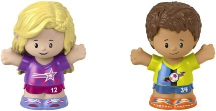 fisher price little pepople soccer figures 2 pack image