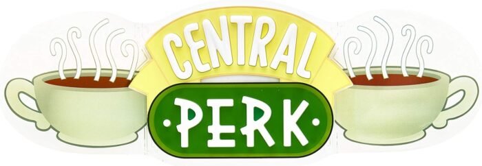 paladone central perk led neon light wall mountable pack image