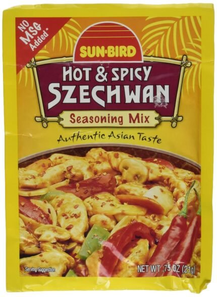 snbird seasoning mix hot spicy szechwan pack image