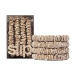 slip silk skinny scrunchies blonde image