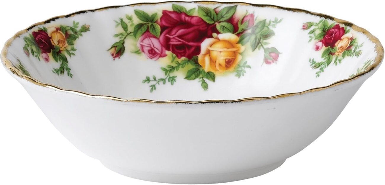 royal albert old country roses all purpose porcelain bowl image