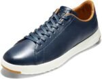 cole haan grandpro tennis sneaker blazer blue hand stain 11.5m image