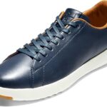 cole haan grandpro tennis sneaker blazer blue hand stain 11.5m image