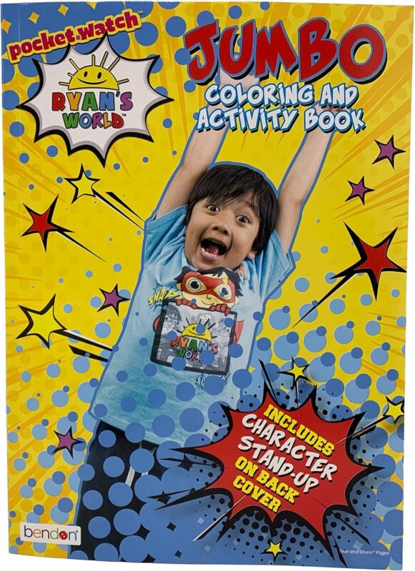 ryans world 80 page coloring book image