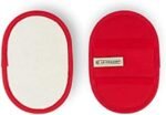 le creuset cherry fingertip potholders set of 2 image