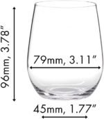 riedel o wine viognier chardonnay set of 2 clear image