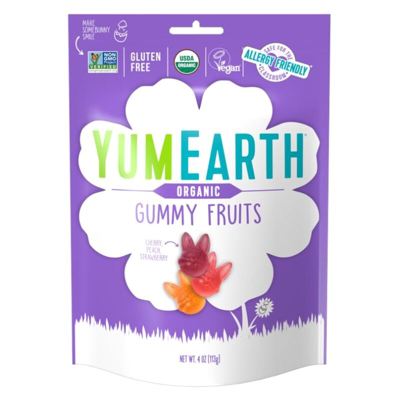 yum earth organic gummy fruits pack image