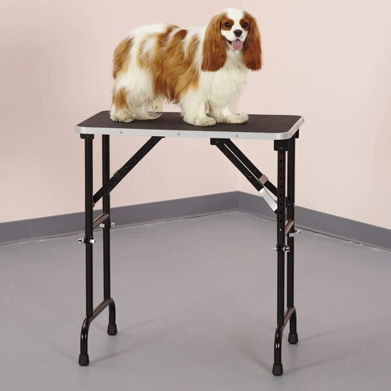 adjustable height grooming table image