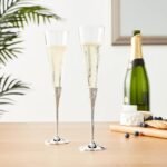 vera wang wedgwood love toasting flute pair clear image