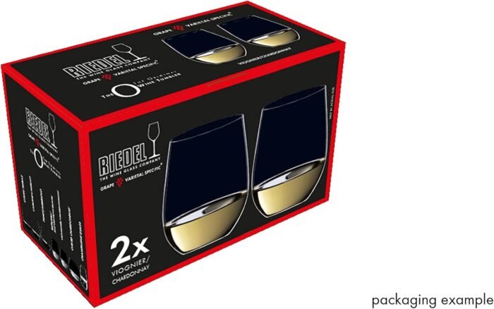 riedel o wine viognier chardonnay set of 2 clear image