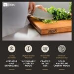 john boss r board series cherry cutting board image