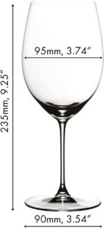 riedel veritas cabernet merlot glasses image