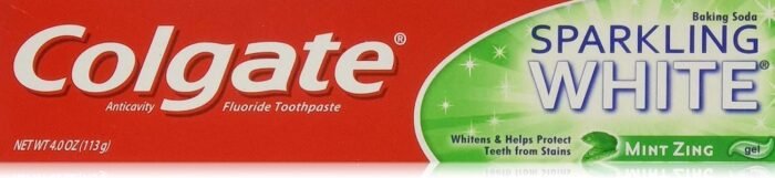 colgate sparking white mint zing pack image