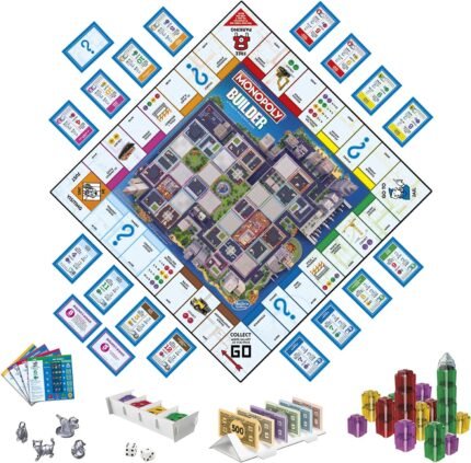 monopoly builder board game and 2-4 players img