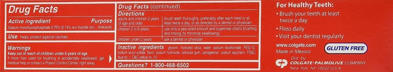 colgate sparking white mint zing pack image