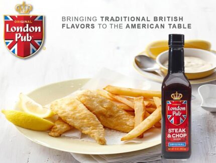london pub sauce steak & chop bottle image