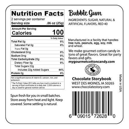 original bubblegum gourmet cotton candy image