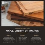 john boss r board series cherry cutting board image