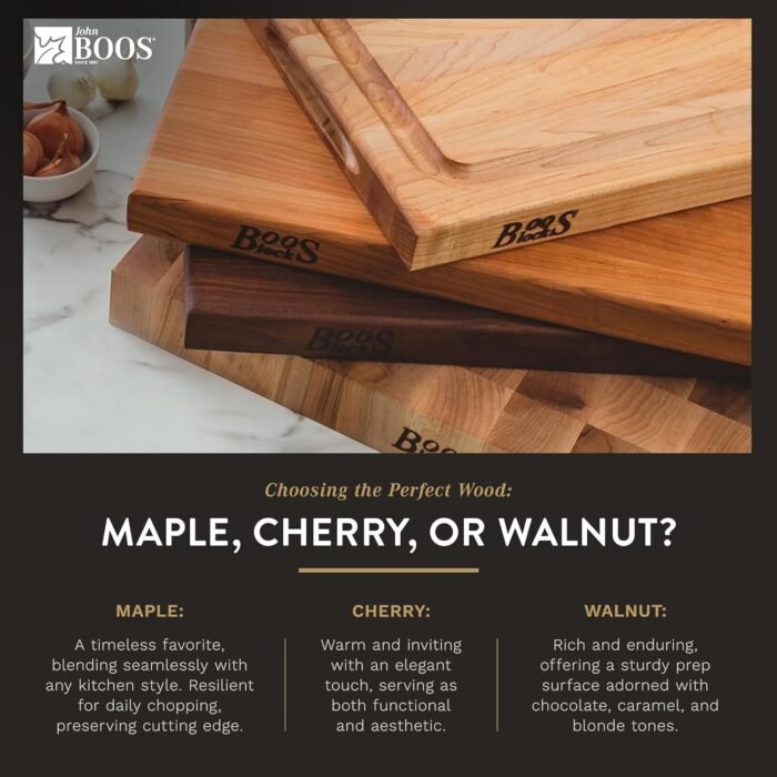 john boss r board series cherry cutting board image