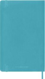 moleskine soft cover notebook large ruled reef blue image