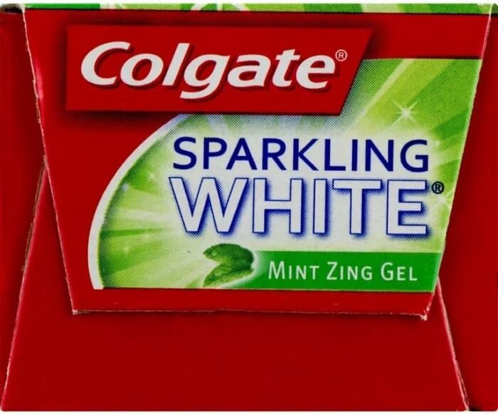 colgate sparking white mint zing pack image