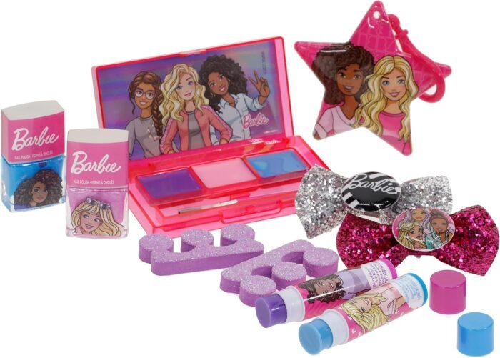 barbie 12 pc kids makeup gift set image