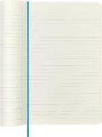 moleskine soft cover notebook large ruled reef blue image