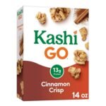 kashi go breakfast cereal cinnamon crisp pack image