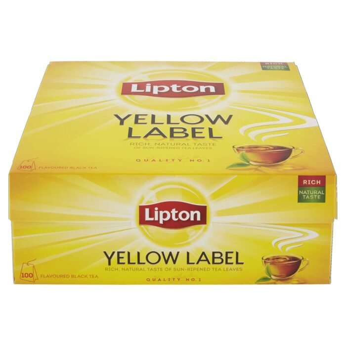 lipton yellow label 100 tea bags image
