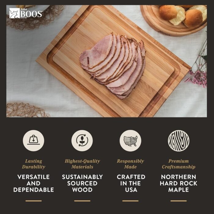 john boss cb series maple cutting board image