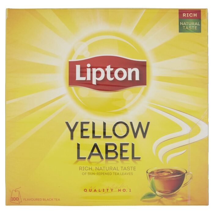 lipton yellow label 100 tea bags image