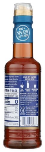 torani sugar free brown sugar cinnamon syup bottle image