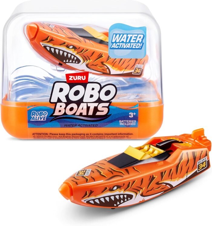 zuru robo alive series 1 robotic boats multicolor image