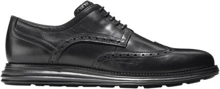 cole haan grand shortwing oxford black 10m image