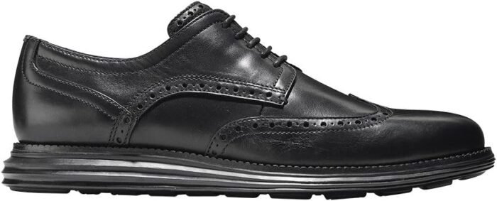 cole haan grand shortwing oxford black 10m image