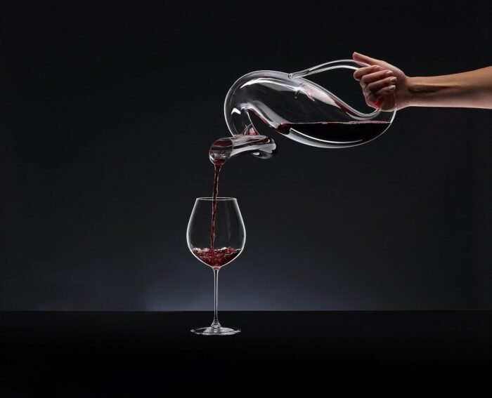 riedel veritas old world pinot noir wine glasses image