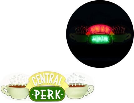 paladone central perk led neon light wall mountable pack image