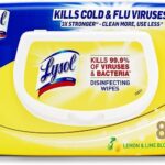 lysol disinfecting wipes lemon & lime blossom pack image
